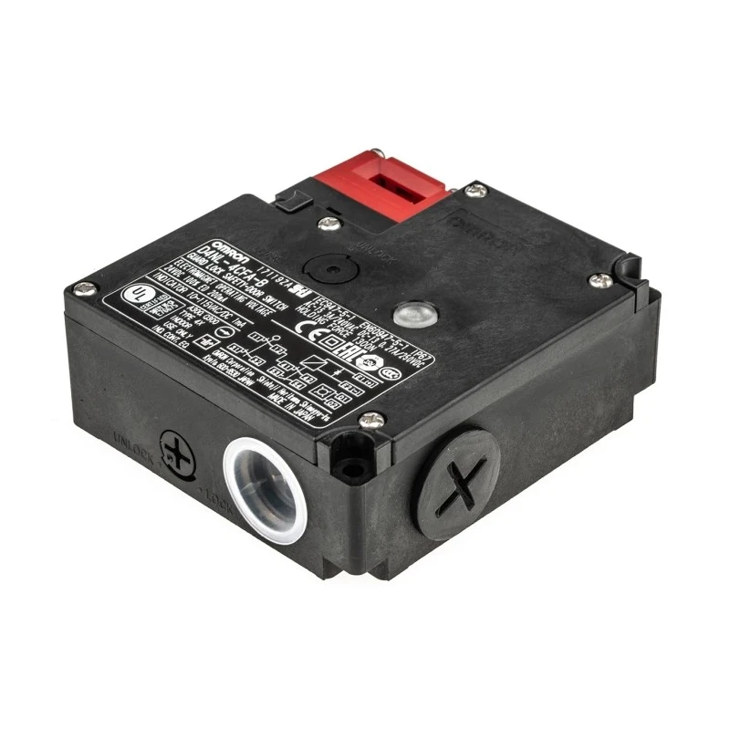 Omron Solenoid Interlock Switch Power to Unlock with Plastic Housing, 24V dc, IP67, 1 NO/1 NC Safety Contacts, M20 D4NL