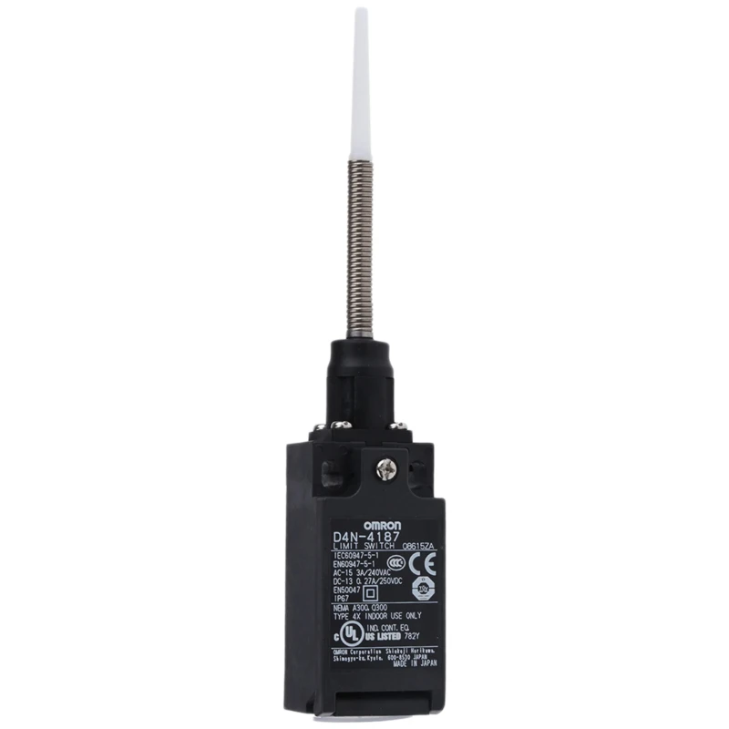 Omron Rod Limit Switch, 1 NO/1 NC, IP67 Plastic Housing, Snap Action Contact, 4A Current, M20 Terminal, Model 