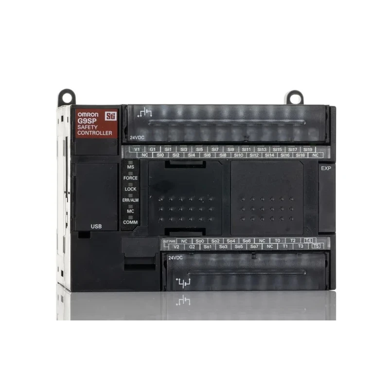 Omron Safety Controller G9SP Series, 20 Safety Inputs, 8 Safety Outputs, 24V dc, Model 