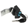RS PRO Black Metal and Plastic Cylinder Key Locking Handle for Steel Enclosures 746-7380