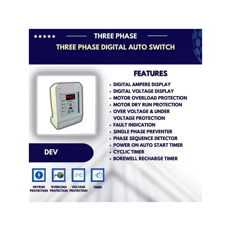 Buy Vukar Auto Switch With Preventer DEV-N at lowest price
