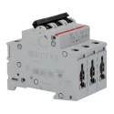 ABB System Pro M Compact S200 Miniature Circuit Breaker, 3-Pole, 10A, Type B, 400V AC, 10 kA 2CDS253001R0105 S203-B10