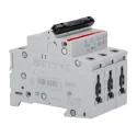 ABB System Pro M Compact S200 Miniature Circuit Breaker 3-Pole 50A Type B 400V AC 10kA Breaking 2CDS253001R0505 S203-B50