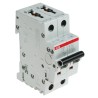ABB Miniature Circuit Breaker 2-Pole 4A Type C 400V AC 6kA Breaking Capacity 2CDS252001R0044 S202-C4