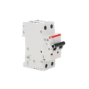 ABB System Pro M Compact S200 Miniature Circuit Breaker 2-Pole 6A Type C 400V AC 6 kA Breaking 2CDS252001R0064 S202-C6