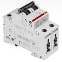 ABB System Pro M Compact S200 Miniature Circuit Breaker, 2-Pole, 16A, Type C, 400V AC, 6 kA 2CDS252001R0164 S202-C16