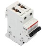 ABB System Pro M Compact S200 Miniature Circuit Breaker, 2-Pole, 13A, Type C, 440V AC, 125V DC, 6 2CDS252001R0134 S202-C13