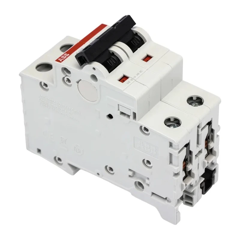 ABB System Pro M Compact S200 Miniature Circuit Breaker, 2-Pole, 13A, Type C, 440V AC, 125V DC, 6 2CDS252001R0134 S202-C13