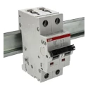 ABB System Pro M Compact S200 Miniature Circuit Breaker, 2-Pole, 4A, Type D, 400V AC, 125V DC, 10kA 2CDS252001R0041 S202-D4
