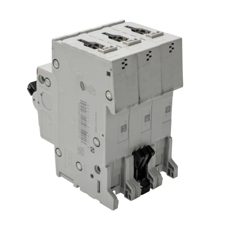 ABB System Pro M Compact S200 Miniature Circuit Breaker, 3-Pole, 50A, Type C, 400V AC, 10 kA 2CDS253001R0504 S203-C50