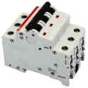 ABB System Pro M Compact S200 Miniature Circuit Breaker, 3-Pole, 8A, Type C, 400V AC, 6 kA Breaking 2CDS253001R0084 S203-C8