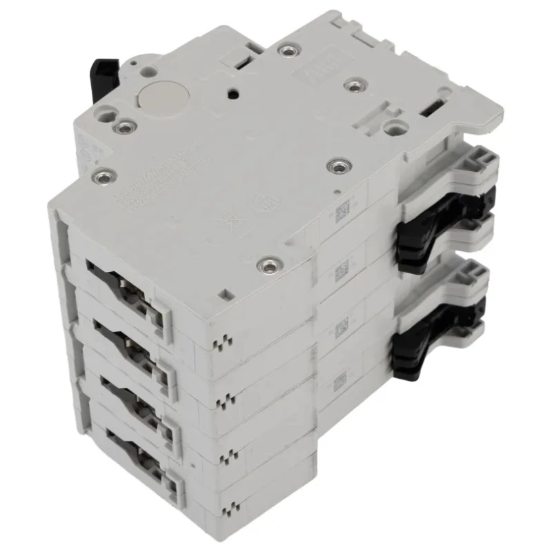 ABB System Pro M Compact S200 Miniature Circuit Breaker, 4-Pole, 6A, Type D Thermal Tripping, 400V 2CDS254001R0061 S204-D6