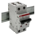 ABB System Pro M Compact S200 Miniature Circuit Breaker, 2-Pole, 13A, Type D Tripping, 400V AC 2CDS252001R0131 S202-D13