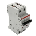 ABB System Pro M Compact S200 Miniature Circuit Breaker, 2-Pole, 13A, Type D Tripping, 400V AC 2CDS252001R0131 S202-D13