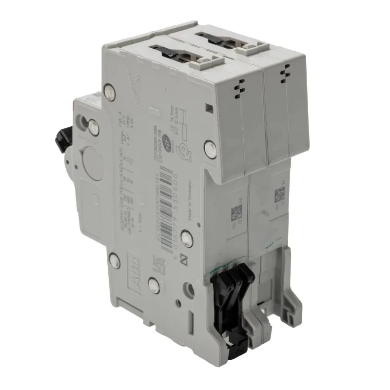 ABB System Pro M Compact S200 Miniature Circuit Breaker, 2-Pole, 13A, Type D Tripping, 400V AC 2CDS252001R0131 S202-D13