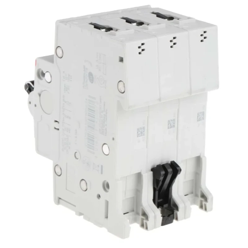 ABB System Pro M Compact S200 Miniature Circuit Breaker 3-Pole 63A Type C 400V AC 12V DC 6kA 2CDS253001R0634 S203-C63