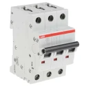ABB System Pro M Compact S200 Miniature Circuit Breaker 3-Pole 63A Type C 400V AC 12V DC 6kA 2CDS253001R0634 S203-C63