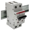 ABB System Pro M Compact S200 Miniature Circuit Breaker 2-Pole 3A Type K 400V AC 125V DC 10 kA 2CDS252001R0317 S202-K3