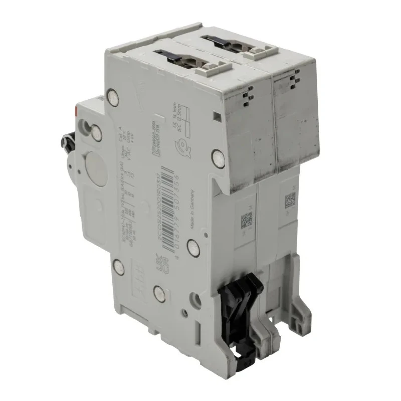 ABB System Pro M Compact S200 Miniature Circuit Breaker 2-Pole 3A Type K 400V AC 125V DC 10 kA 2CDS252001R0317 S202-K3