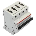 ABB System Pro M Compact S200 Miniature Circuit Breaker, 4-Pole, 40A, Type D, 400V AC, 6 kA 2CDS254001R0401 S204-D40