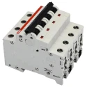 ABB System Pro M Compact S200 Miniature Circuit Breaker, 4-Pole, 40A, Type D, 400V AC, 6 kA 2CDS254001R0401 S204-D40