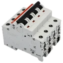 ABB System Pro M Compact S200 Miniature Circuit Breaker, 4-Pole, 25A, Type D, 400V AC, 6 kA 2CDS254001R0251 S204-D25
