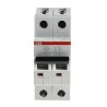 ABB System Pro M Compact S200 Miniature Circuit Breaker 2-Pole 6A Type K 400V AC 125V DC 6 kA 2CDS252001R0377 S202-K6