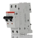ABB System Pro M Compact S200 Miniature Circuit Breaker, 2-Pole, 16A, Type K, 400V AC, 6 kA 2CDS252001R0467 S202-K16