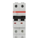 ABB System Pro M Compact S200 Miniature Circuit Breaker, 2-Pole, 16A, Type K, 400V AC, 6 kA 2CDS252001R0467 S202-K16