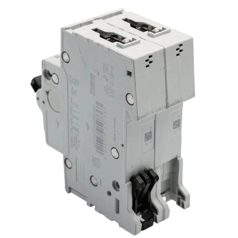 ABB System Pro M Compact S200 Miniature Circuit Breaker, 2-Pole, 4A, Type K Tripping, 440V AC, 125V 2CDS252001R0337 S202-K4