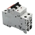 ABB System Pro M Compact S200 Miniature Circuit Breaker, 2-Pole, 4A, Type K Tripping, 440V AC, 125V 2CDS252001R0337 S202-K4
