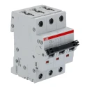 ABB System Pro M Compact S200 Miniature Circuit Breaker 3-Pole 25A Type K 400V AC 10 kA Breaking 2CDS253001R0517 S203-K25