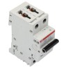 ABB Miniature Circuit Breaker 2-Pole 13A Type K 440V AC 125V DC 6kA Breaking Capacity 2CDS252001R0447 S202-K13