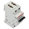 ABB Miniature Circuit Breaker 2-Pole 13A Type K 440V AC 125V DC 6kA Breaking Capacity 2CDS252001R0447 S202-K13