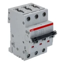 ABB System Pro M Compact S200 Miniature Circuit Breaker, 3-Pole, 63A, Type K, 400V AC, 10 kA 2CDS253001R0607 S203-K63