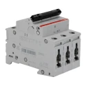 ABB System Pro M Compact S200 Miniature Circuit Breaker, 3-Pole, 63A, Type K, 400V AC, 10 kA 2CDS253001R0607 S203-K63