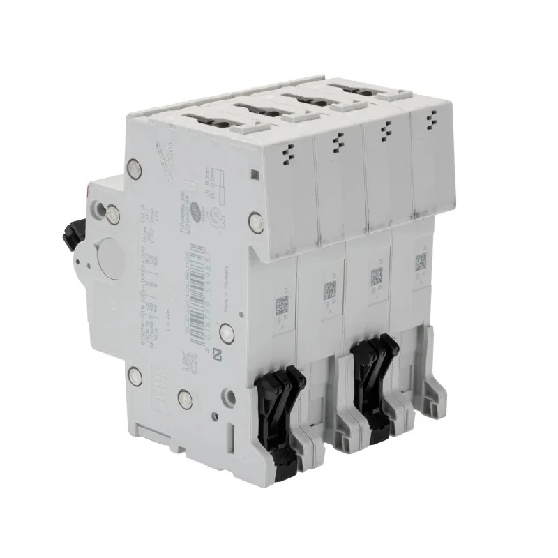 ABB Miniature Circuit Breaker 4-Pole 10A Type B 400V AC 12V DC 15kA Breaking Capacity 2CDS274001R0105 S204M-B10