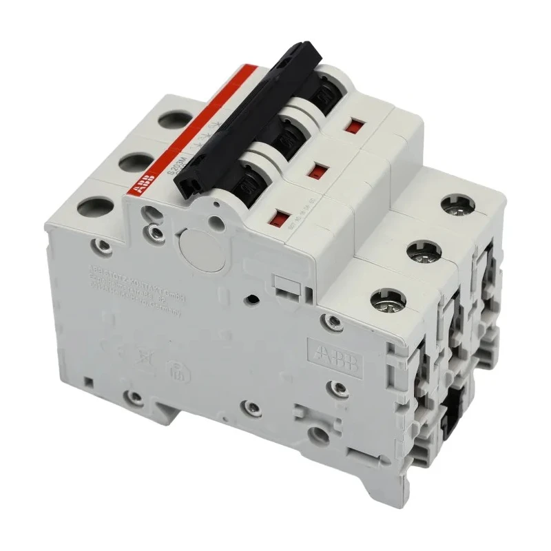 ABB System Pro M Compact Miniature Circuit Breaker 3-Pole 13A Type C 400V AC 12V DC Thermal 2CDS273001R0134 S203M-C13