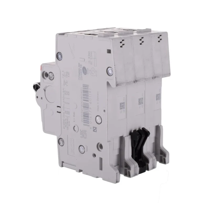 ABB System Pro M Compact S200M Miniature Circuit Breaker 3-Pole 40A Type D 400V ac 125V dc 10kA 2CDS273001R0401 S203M-D40