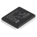 STMicroelectronics STM32F4 Series 32-Bit ARM Cortex M4 Microcontroller 168 MHz 1.024MB FLASH 100-Pin LQFP STM32F417VGT6