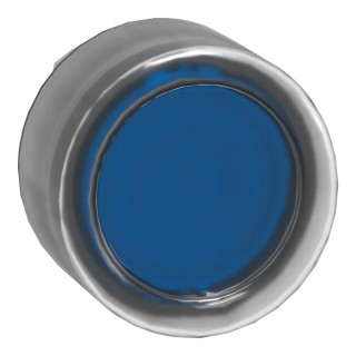 Schneider Electric Harmony XB4 Series Blue Spring Return Push Button Head 22 mm Cutout Metal IP66 IP67 ZB4BW563