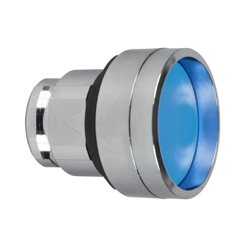 Schneider Electric Harmony XB4 Series Blue Spring Return Push Button Head, 22 mm Cutout, IP66, IP69K, IP67 ZB4BA66