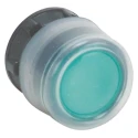 Schneider Electric Harmony XB5 Series Green Spring Return Push Button Head, 22 mm Cutout, IP67, IP66 ZB5AP38