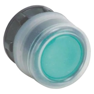 Schneider Electric Harmony XB5 Series Green Spring Return Push Button Head, 22 mm Cutout, IP67, IP66 ZB5AP38