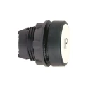 Schneider Electric Harmony XB5 Series White Spring Return Push Button Head, 22 mm Cutout, IP66 IP67 IP69K ZB5AA343