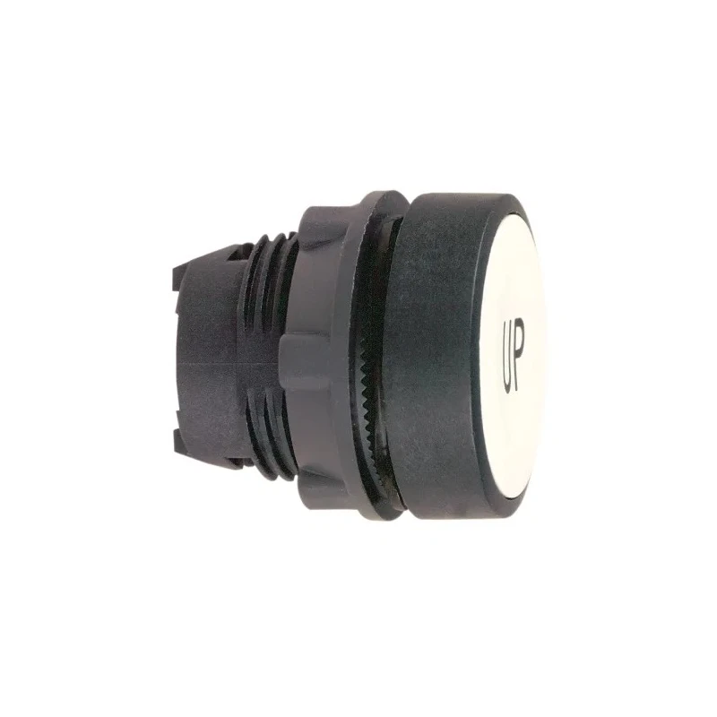 Schneider Electric Harmony XB5 Series White Spring Return Push Button Head, 22 mm Cutout, IP66 IP67 IP69K ZB5AA343