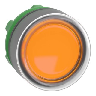 Schneider Electric Harmony XB5 Series Orange Spring Return Push Button Head, 22mm Cutout, IP66 IP67 ZB5AW553