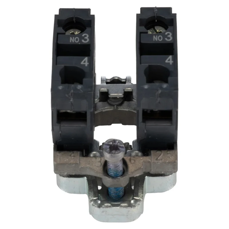 Schneider Electric Harmony Series Contact Block 60V 10A Screw Clamp Terminal ZD4PA103