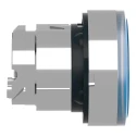Schneider Electric Harmony XB4 Series Blue Maintained Push Button Head, 22 mm Cutout Diameter, Metal, IP66 IP67 ZB4BH063