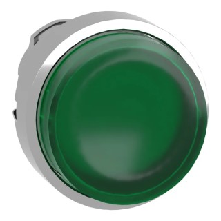 Schneider Electric Harmony XB4 Series Green Maintained Push Button Head, 22 mm Cutout, IP67, IP69K ZB4BH33